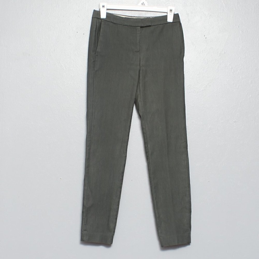 J crew Ryder gray skinny trouser pants